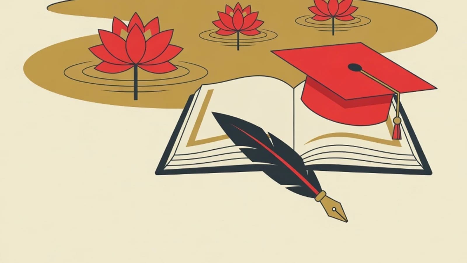 Ilustrasi kampus Universitas Indonesia